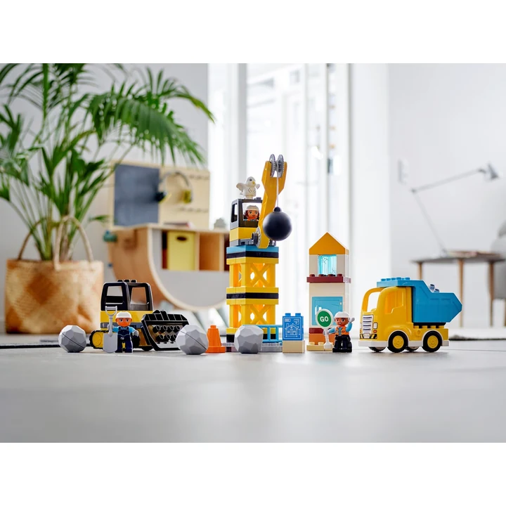LEGO Duplo 10932 Baustelle mit Abrissbirne Bild 6