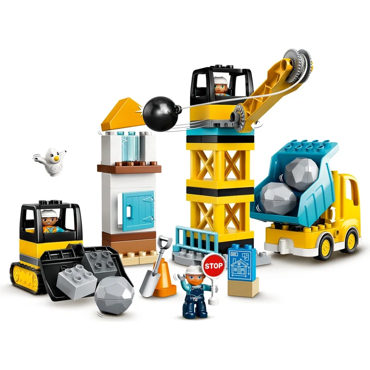 LEGO Duplo 10932 Baustelle mit Abrissbirne Bild 10