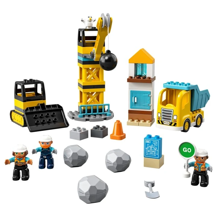 lego duplo 10932 Baustelle mit Abrissbirne