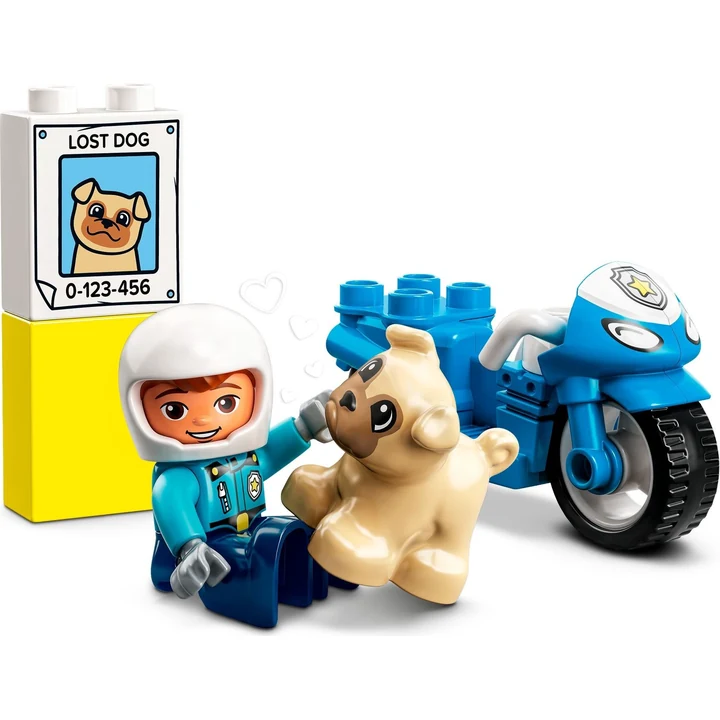 LEGO Duplo 10967 Polizeimotorrad Bild 3