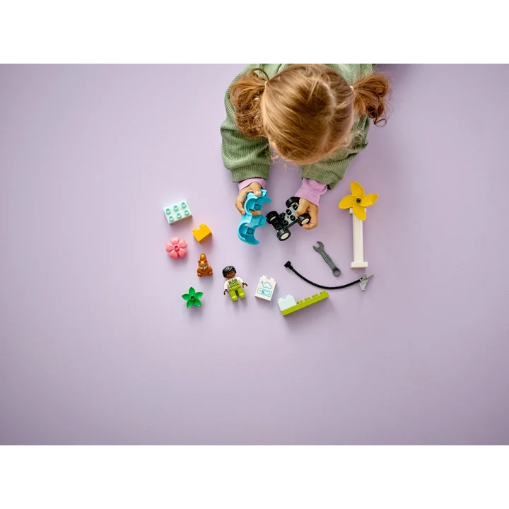 LEGO Duplo 10985 Windrad und Elektroauto Bild 6
