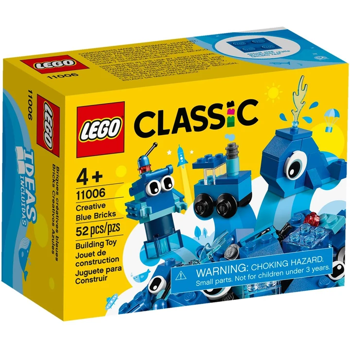 LEGO Classic 11006 Blaues Kreativ-Set Bild 2