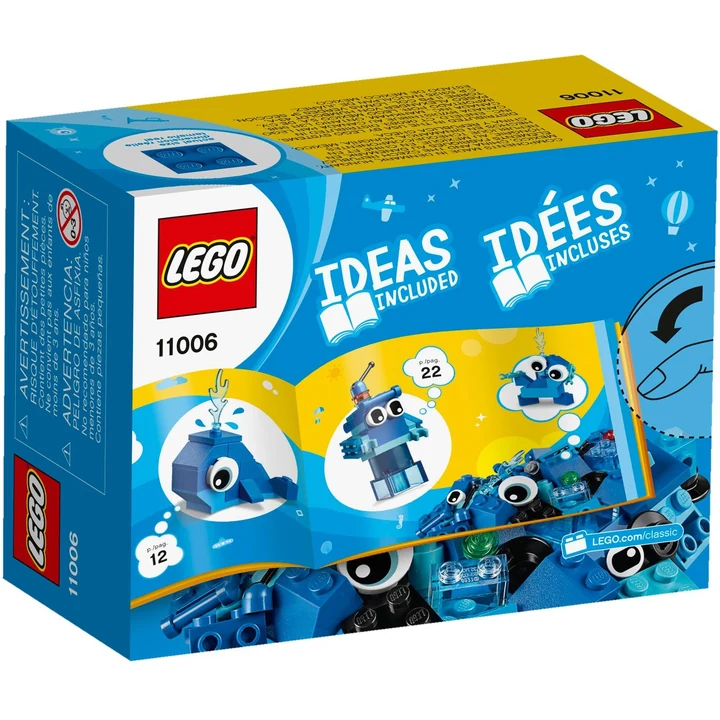 LEGO Classic 11006 Blaues Kreativ-Set Bild 5