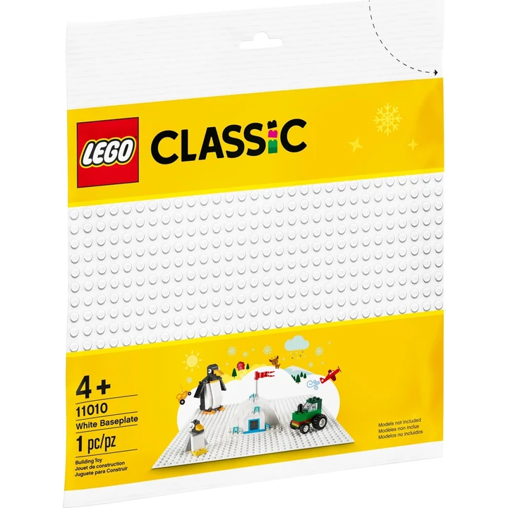 LEGO Classic 11010 Weiße Bauplatte Bild 2