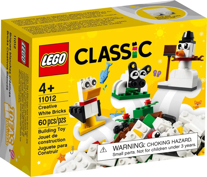 LEGO Classic 11012 Kreativ-Bauset mit weißen Steinen Bild 2