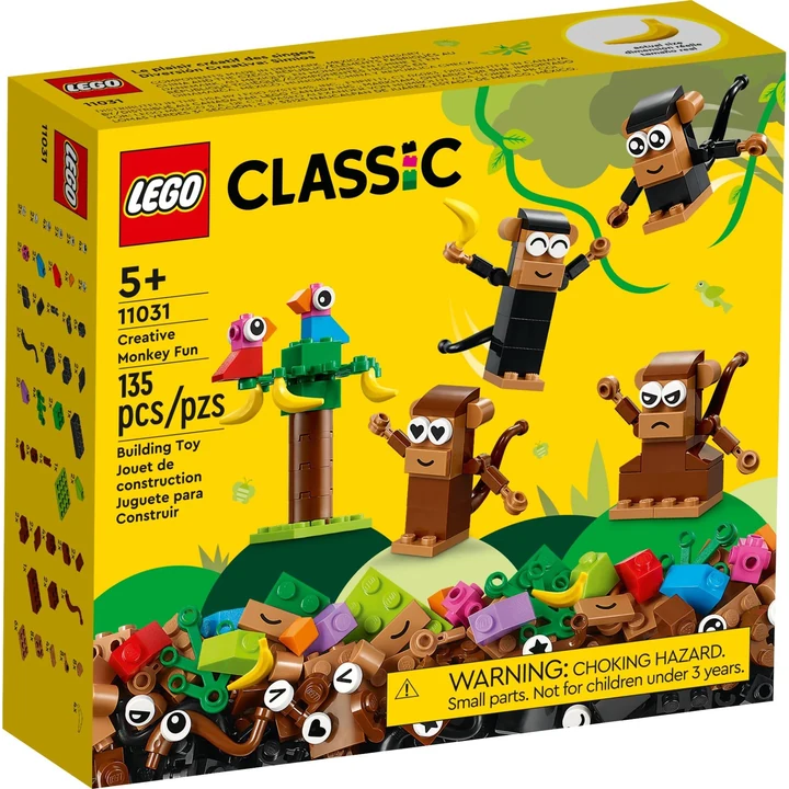 LEGO Classic 11031 Affen Kreativ-Bauset Bild 2