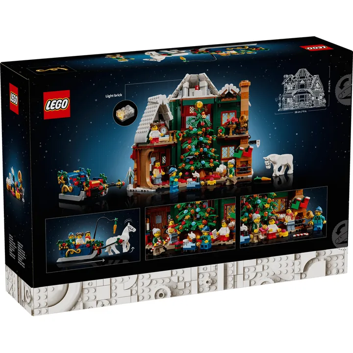 LEGO Icons 11387 Weihnachtshaus Bild 3