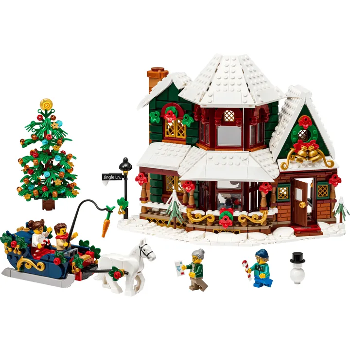 LEGO Icons 11387 Weihnachtshaus Bild 5