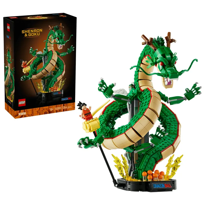 LEGO Icons 11390 Dragon Ball: Shenron &amp; Goku Bild 2