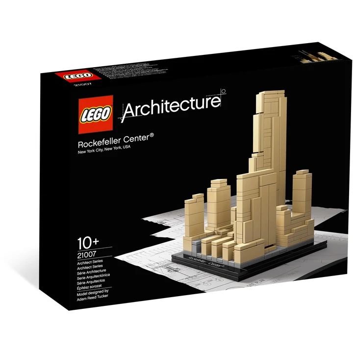 LEGO Architecture 21007 Architecture Baukasten, Rockefeller Plaza Bild 7