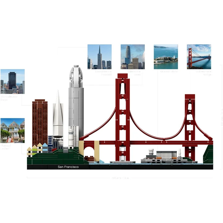 LEGO Architecture 21043 San Francisco Bild 4