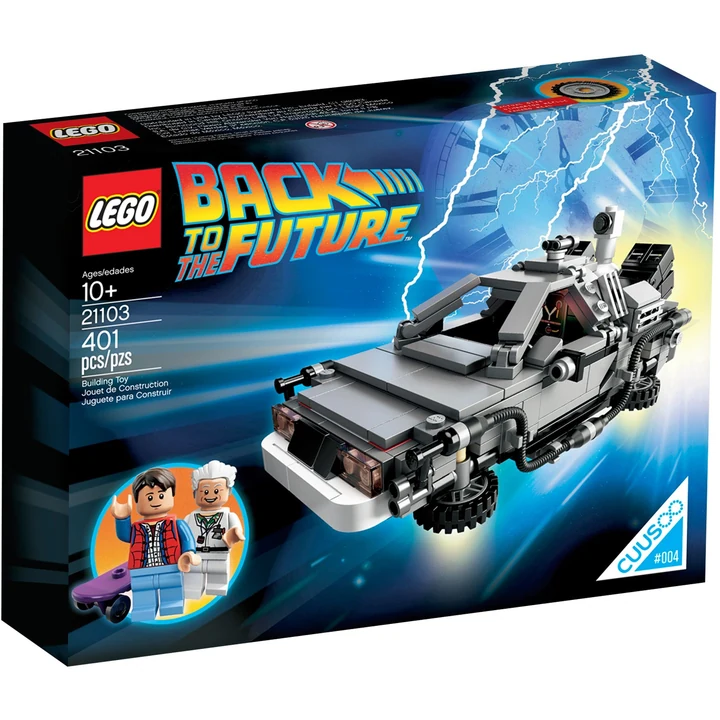 LEGO Ideas 21103 DeLorean Zeitmaschine Bild 2