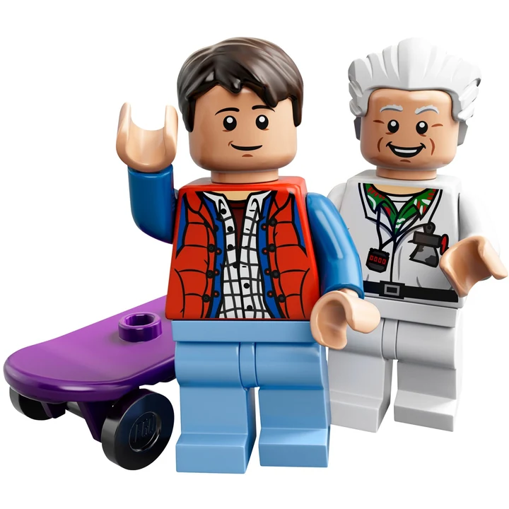 LEGO Ideas 21103 DeLorean Zeitmaschine Bild 3