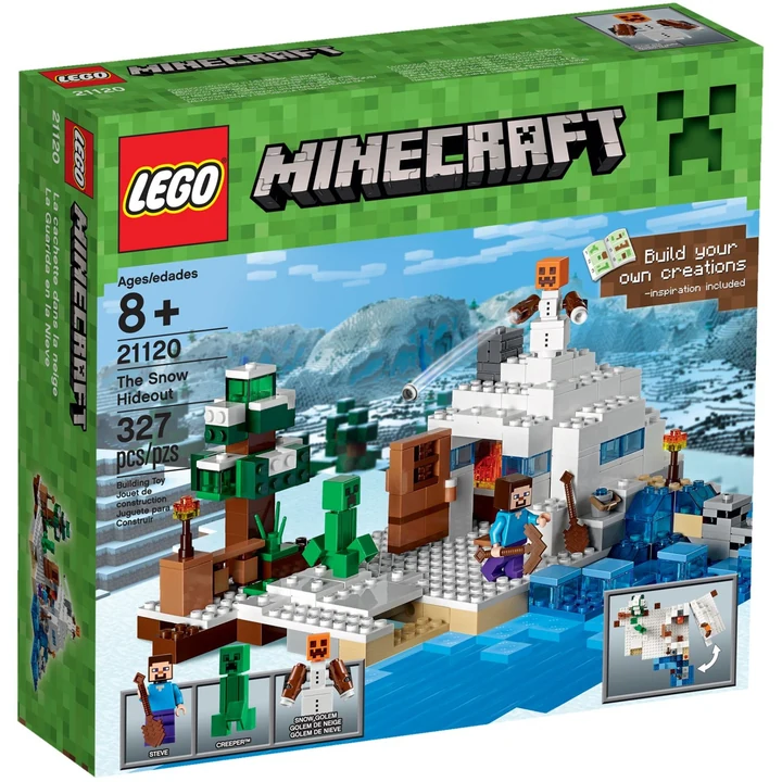 LEGO Minecraft 21120 Das Versteck im Schnee Bild 2
