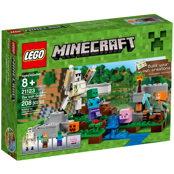 LEGO Minecraft 21123 Der Eisengolem Bild 2