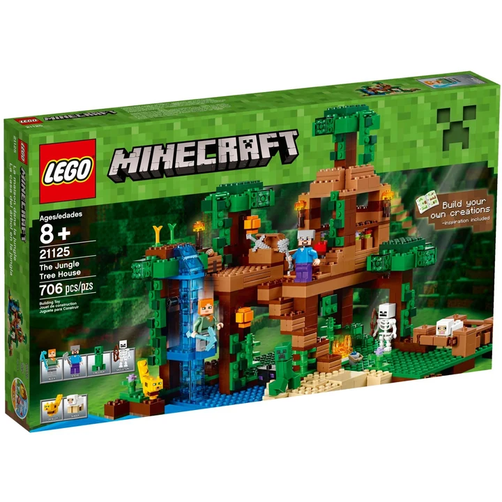 LEGO Minecraft 21125 Das Dschungel-Baumhaus Bild 2