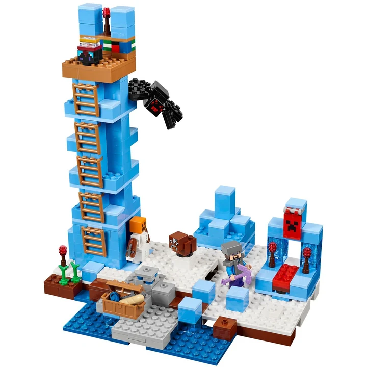 LEGO Minecraft 21131 Türme aus Eis Bild 4