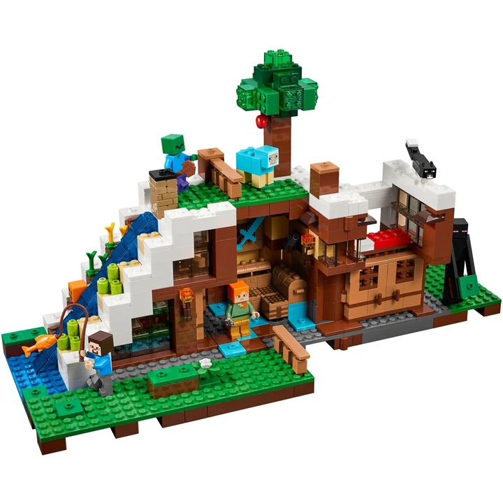 LEGO Minecraft 21134 Unterschlupf im Wasserfall Bild 9