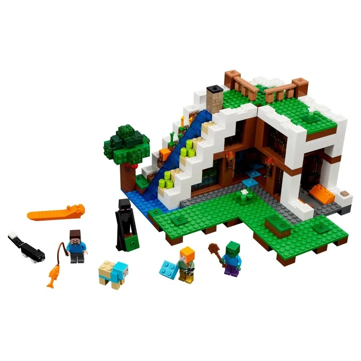 lego minecraft 21134 Unterschlupf im Wasserfall