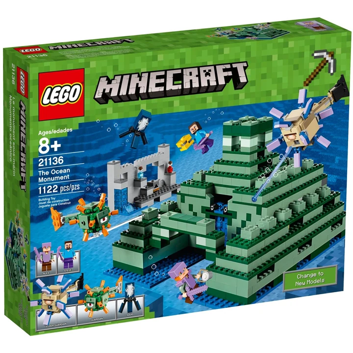 LEGO Minecraft 21136 Das Ozeanmonument Bild 2