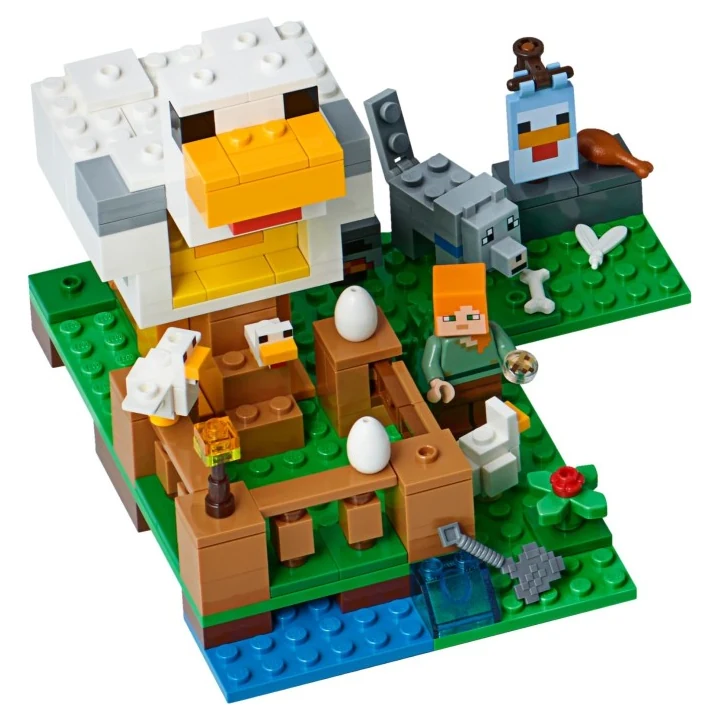 lego minecraft 21140 Hühnerstall