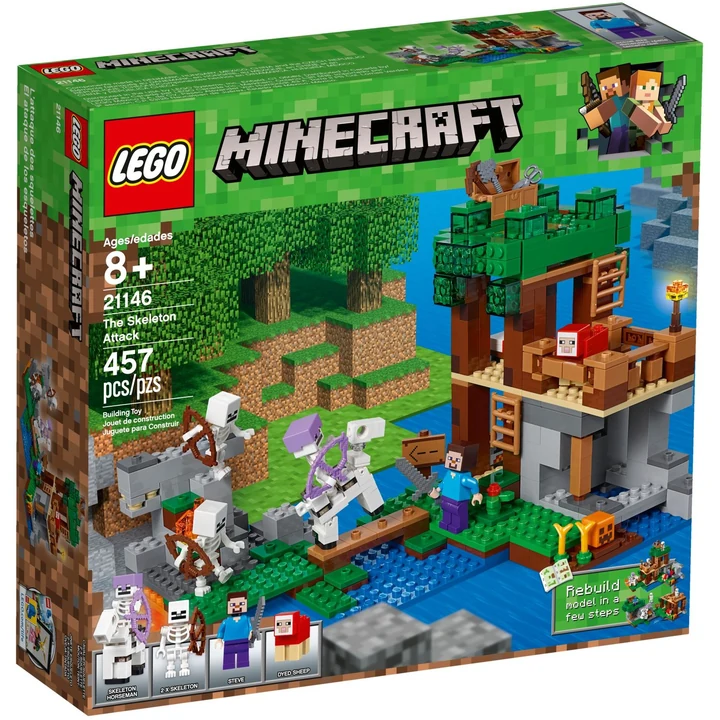 LEGO Minecraft 21146 Die Skelette kommen! Bild 2