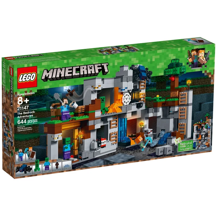 LEGO Minecraft 21147 Abenteuer in den Felsen Bild 2