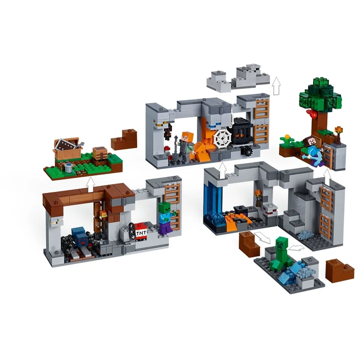 LEGO Minecraft 21147 Abenteuer in den Felsen Bild 5
