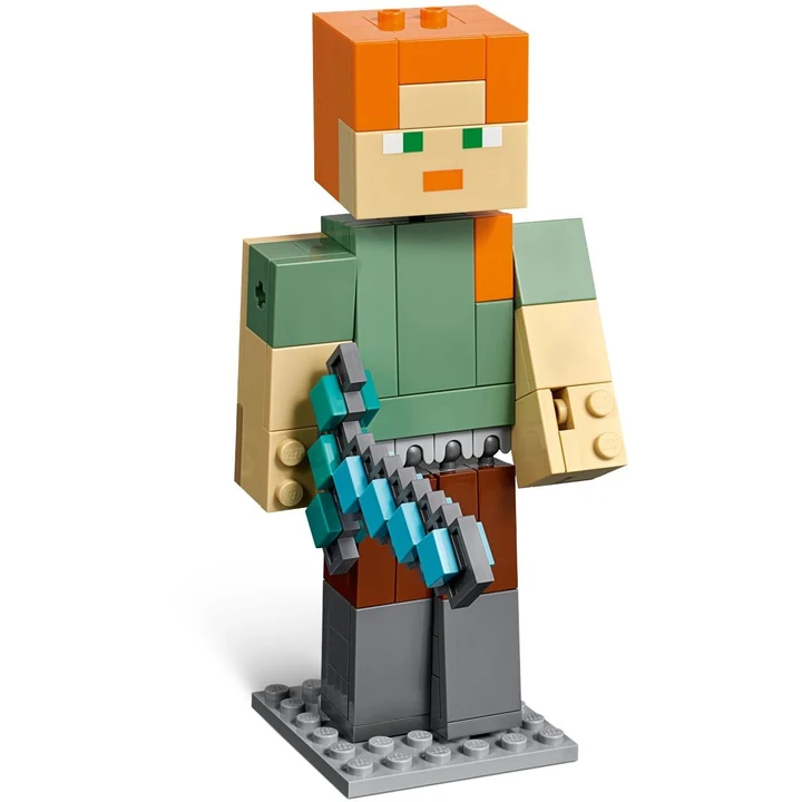 LEGO Minecraft 21149 BigFig Alex mit Huhn Bild 4