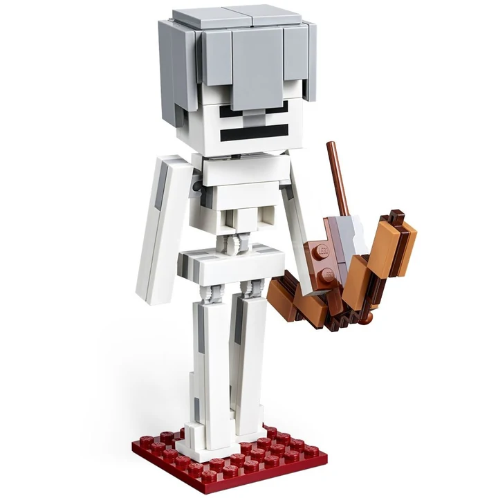 LEGO Minecraft 21150 BigFig Skelett mit Magmawürfel Bild 4