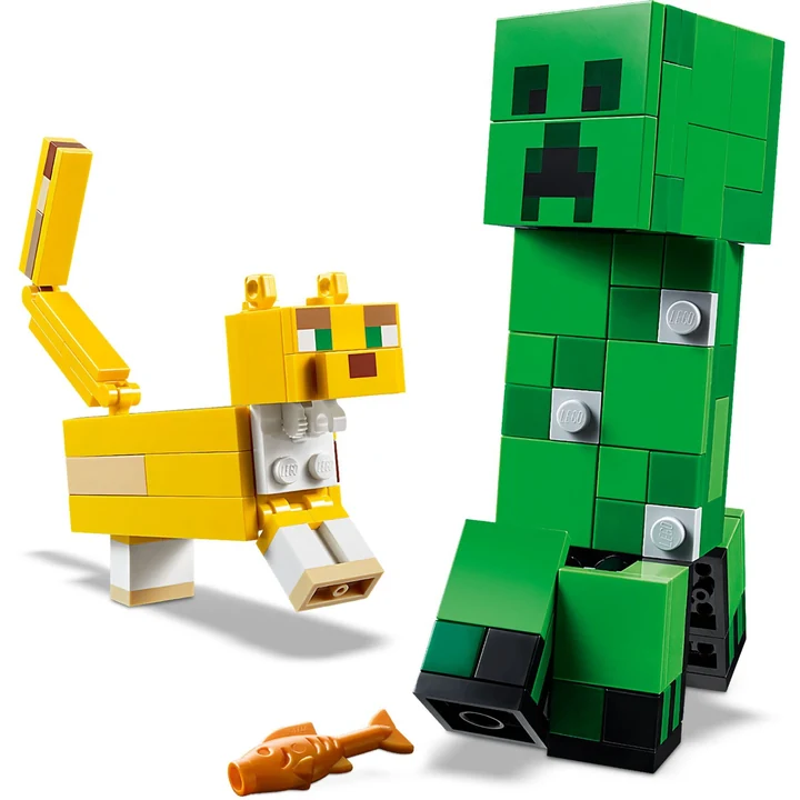 LEGO Minecraft 21156 BigFig Creeper™ und Ozelot Bild 4