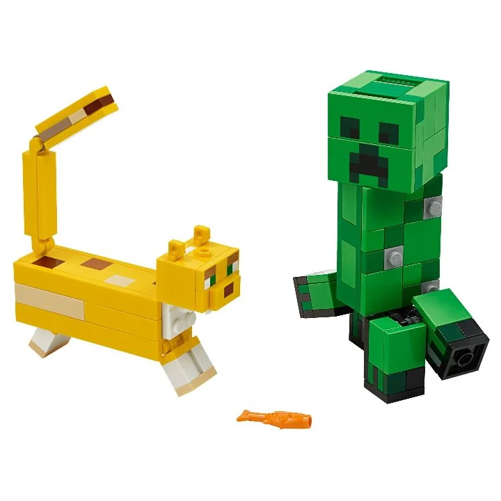 lego minecraft 21156 BigFig Creeper™ und Ozelot
