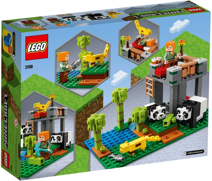 LEGO Minecraft 21158 Der Panda-Kindergarten Bild 5