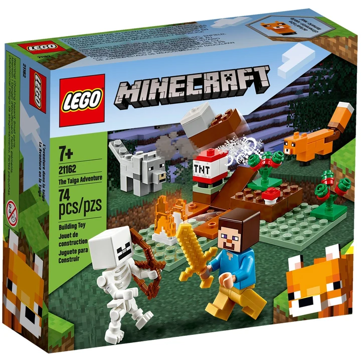 LEGO Minecraft 21162 Das Taiga-Abenteuer Bild 2