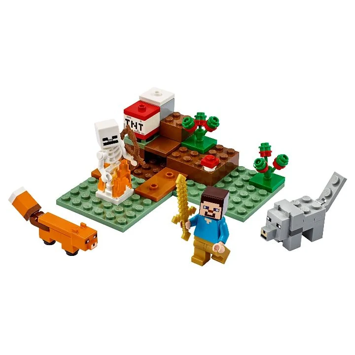 lego minecraft 21162 Das Taiga-Abenteuer