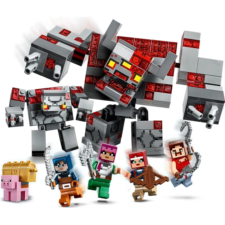 LEGO Minecraft 21163 Das Redstone-Kräftemessen Bild 4