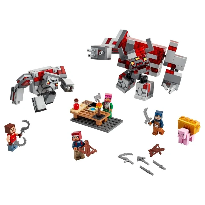 lego minecraft 21163 Das Redstone-Kräftemessen