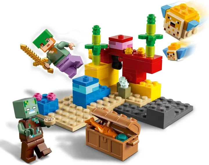 LEGO Minecraft 21164 Das Korallenriff Bild 3