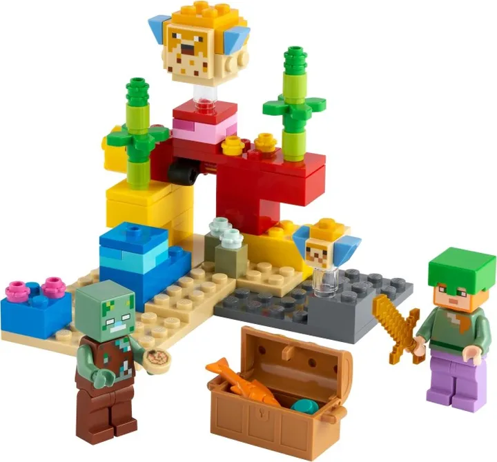 lego minecraft 21164 Das Korallenriff