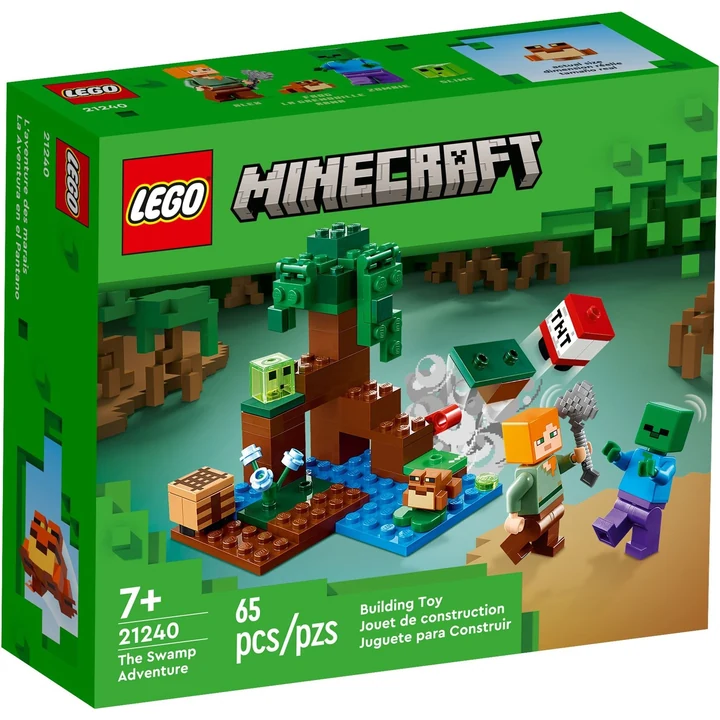 LEGO Minecraft 21240 Das Sumpfabenteuer Bild 2