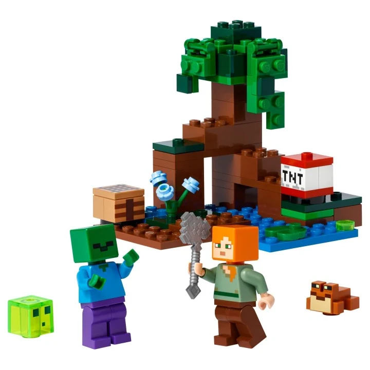 lego minecraft 21240 Das Sumpfabenteuer