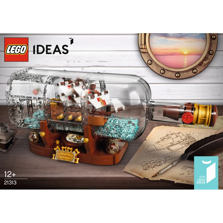 LEGO Ideas 21313 Schiff in der Flasche Bild 5