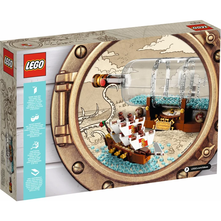 LEGO Ideas 21313 Schiff in der Flasche Bild 6