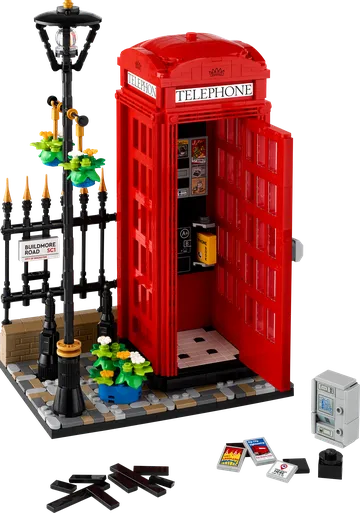 LEGO ideas 21347 Rote Londoner Telefonzelle
