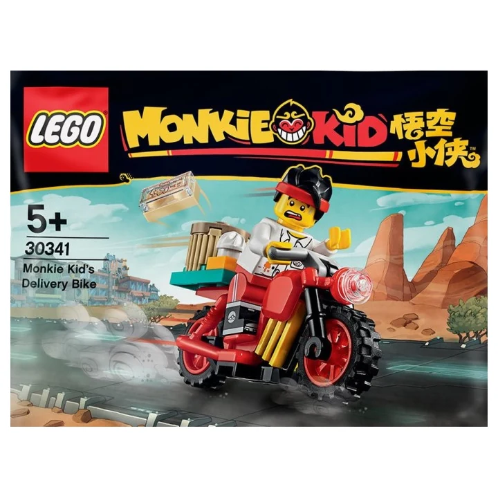 lego monkie kid 30341 Monkie Kids Lieferfahrrad