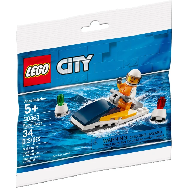 LEGO City 30363 Rennboot Bild 2