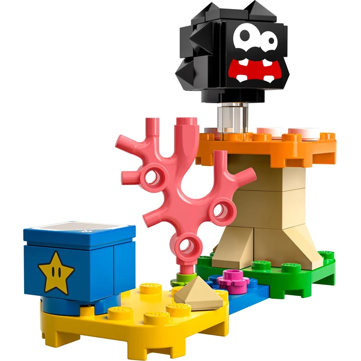LEGO Super Mario 30389 Fuzzy &amp; Pilz-Plattform – Erweiterungsset Bild 4