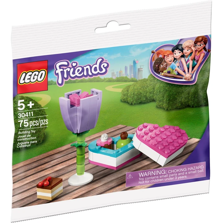 LEGO Friends 30411 Pralinenschachtel &amp; Blume Bild 2