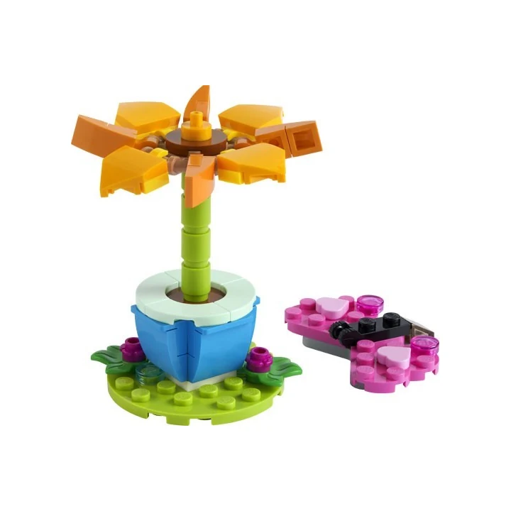 lego Werbeartikel 30417 Gartenblume und Schmetterling