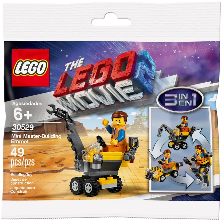 LEGO The LEGO Movie 2 30529 Mini-Baumeister Emmet Bild 3